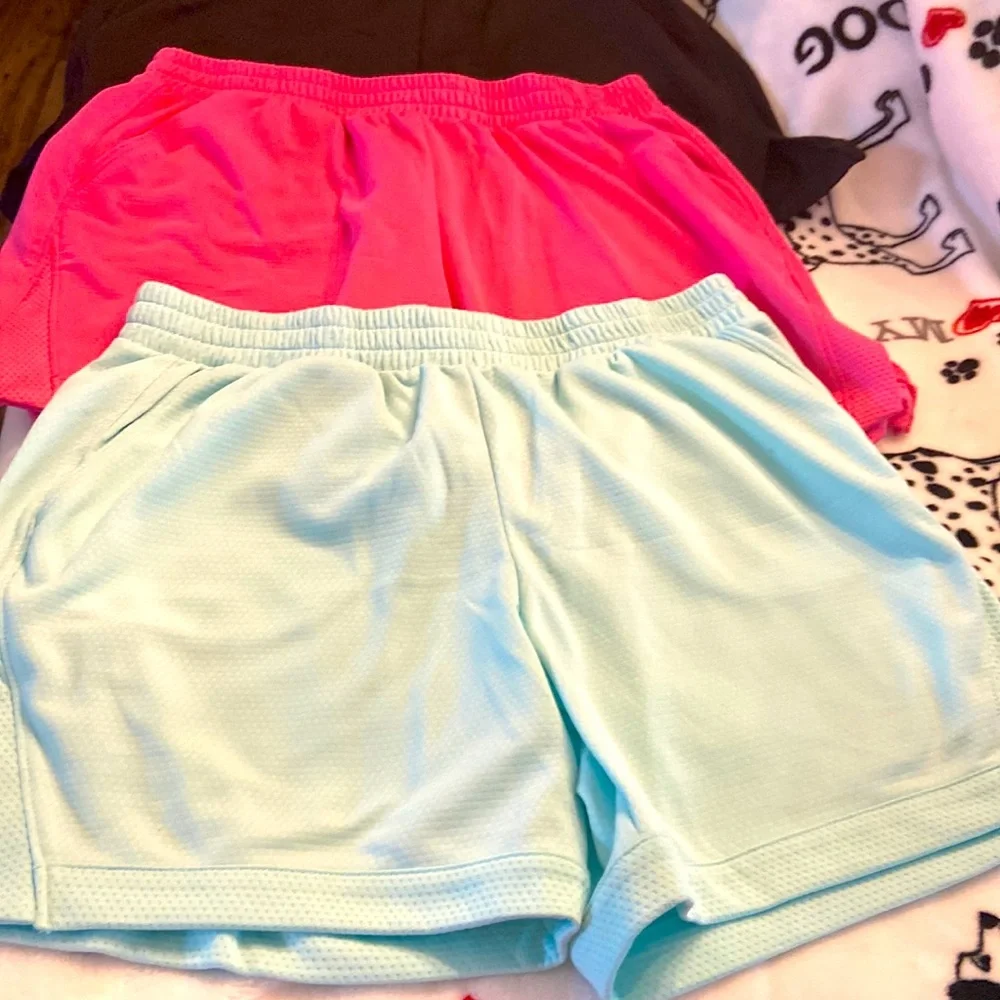 Athletic girls shorts sz L 3pr - Picture 1 of 9